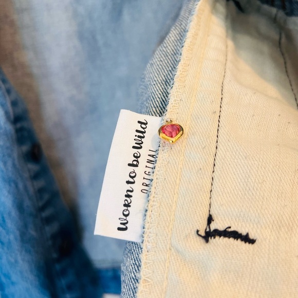 Rare 1980s Type 3 Levi’s Trucker Jacket Made in France Custom Upcycled Size 40 - Picture 9 of 10